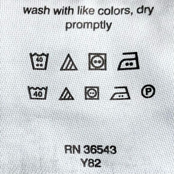 Michael Kors Airsoft Stretch Non Iron Dress Shirt in White/Blue Men’s M Slim Fit - Picture 6 of 6